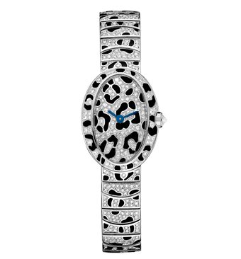 cartier mini baignoire panther spots watch|Cartier panther size chart.